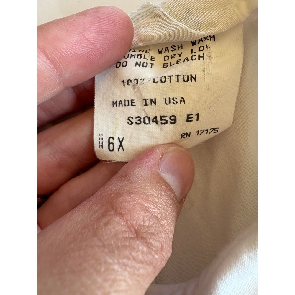 Vintage Bonnie Jean Girls‎ Sailor Dress White Cotton Nautical Anchor 6X USA - Picture 4 of 10
